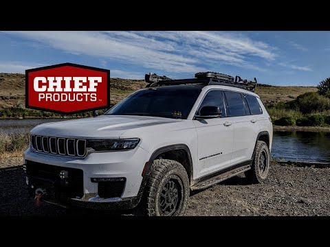 CHIEF PRODUCTS Jeep Grand Cherokee WL Roof Rack Installation.