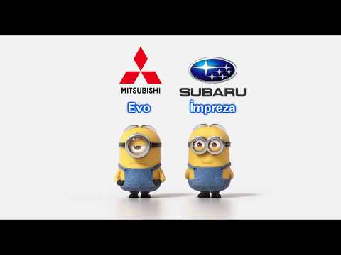Mitsubishi Evo vs Subaru İmpreza