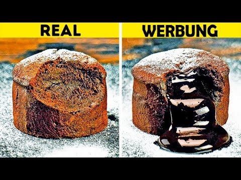 ESSEN IN WERBUNG VS. IM REALEN LEBEN || 24 WERBE-TRICKS
