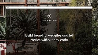 Tilda Publishing: Video guide on main functions