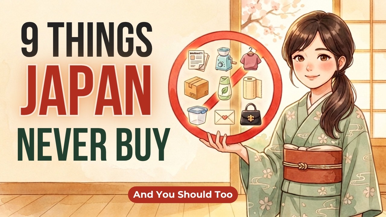 9 Things Japanese People Never Buy — And You Should Stop Too