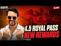 NEW ROYAL PASS BGMI 4 5 UPDATE IS HERE BGMI LIVE ‪ LoLzZzGaming Shortslive Shortfeed