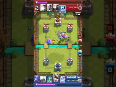 12 win clash royale Grand Challenge! 2.Giant VS hog rider
