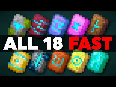 How to get ALL 18 ARMOR TRIMS in Minecraft FAST!