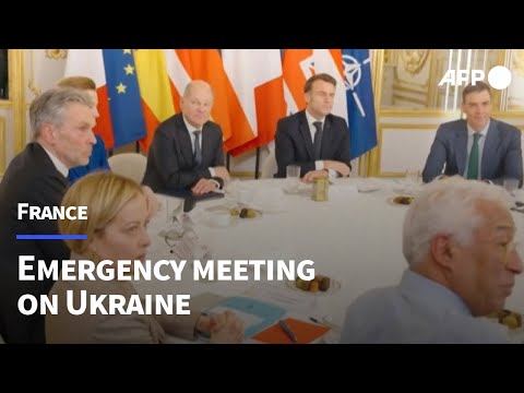 European leaders hold emergency meeting on US policy shift on Ukraine | AFP