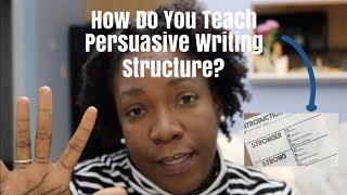 How Do You Teach Persuasive Writing? | ThatsATeachersLife
