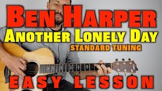 How to play Ben Harper Another Lonely Day