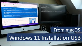 Create bootable Windows 11 installation USB from macOS