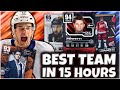 BUILDING THE BEST TEAM IN 15 HOURS OF HUT | NHL 24