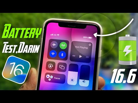 iOS 16.6 Battery Test | How To Fix iOS 16.6 Battery Drain Issue | iOS 16.6 battery draining issue |