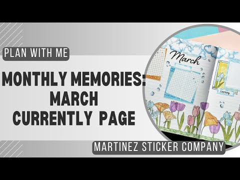 Plan With Me:  March Currently Pages in my Bullet Journal