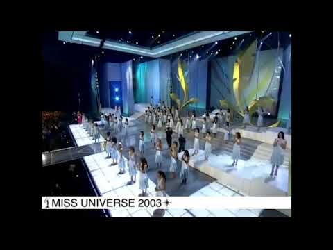 Miss Universe 2003 - Amelia Vega Performance