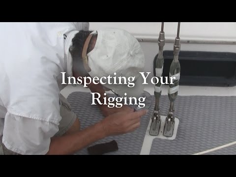 Rigging Inspections, Check your rigging before heading out.