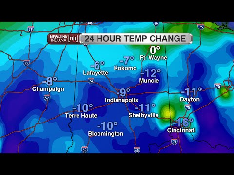NewsLink Indiana Mid-Day Weather March 28, 2016 - Caleb Saylor