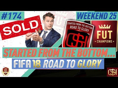 FIFA 18 ROAD TO GLORY #174 I SOLD!!! BLAME THE GAMEPLAY LOL I NEW PLAYERS #FIFA18 ULTIMATE TEAM RTG