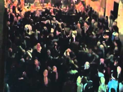 مظاهرة مسائية في مدينة تدمر في ريف حمص رداً على خطاب وليد المعلم