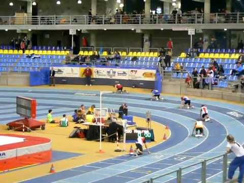 Serie 200m Championnat LBFA Indoor Cadet 2012