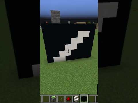 Thug Munda - Make Automatic Redstone Stair in Minecraft |#Shorts #Minecraft |#Build Hacks