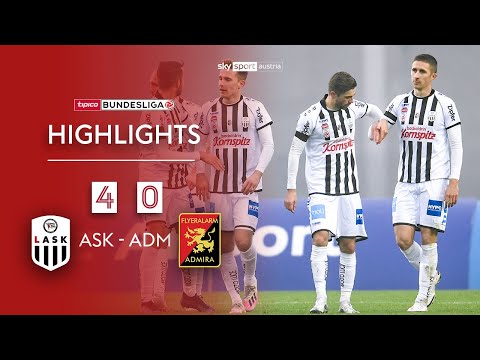 tipico Bundesliga, 7. Runde: LASK - FC Flyeralarm Admira 4:0