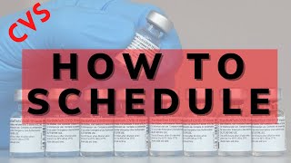 How to schedule a COVID vaccine appointment | CVS Tips & Info to Get You an Appointment