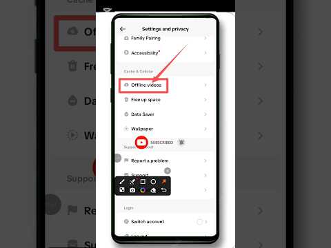 how to watch offline video in TikTok| TikTok ma offline video Kasia daka#shorts #viral