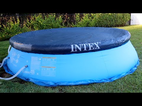 Intex Easy Set Above Ground Rope Tie PVC Vinyl Pool Cover