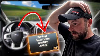 Ford F250 "DEF Fault" - Restricted to 50mph!