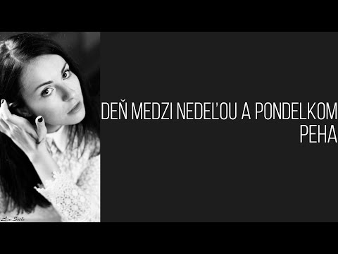 Deň medzi nedeľou a pondelkom - Peha /Text/