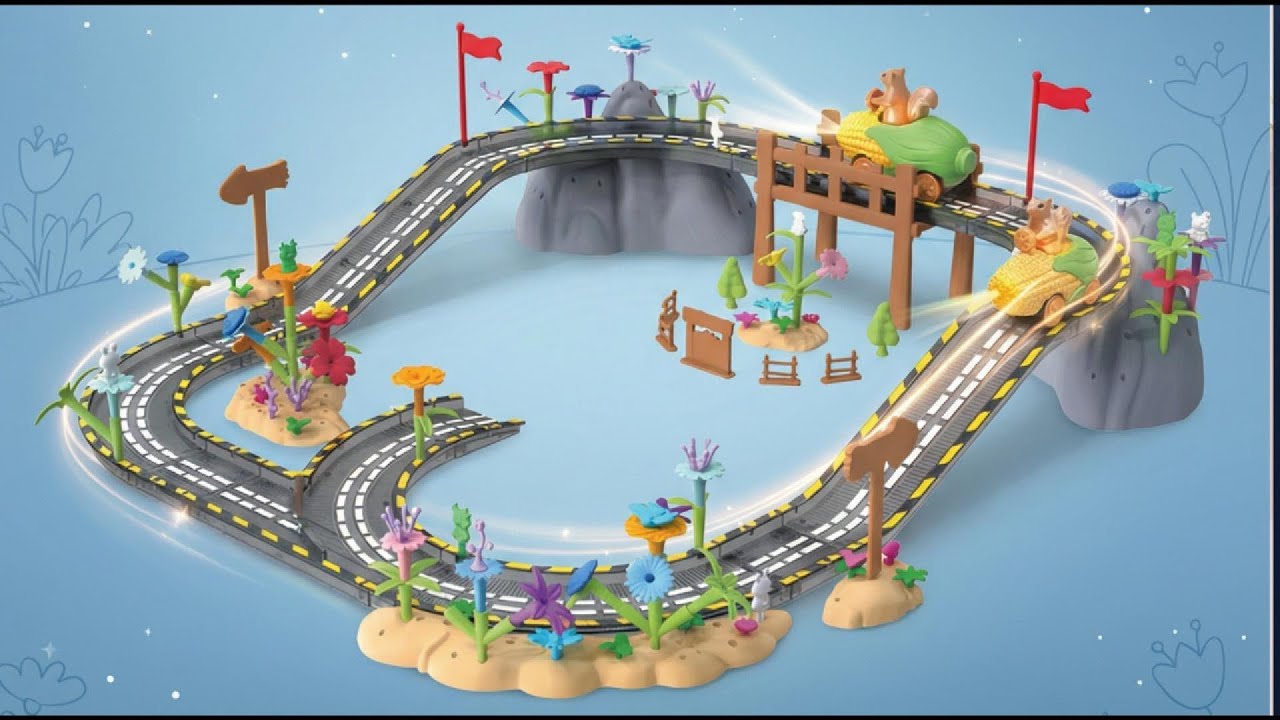  مجموعة القطار الكهربائي (مسار البناء الذكي للأطفال) 