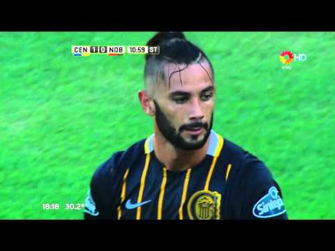 Gol de Larrondo. Rosario Central 1 - Newells 0 | Primera División 2016 - Fecha 02