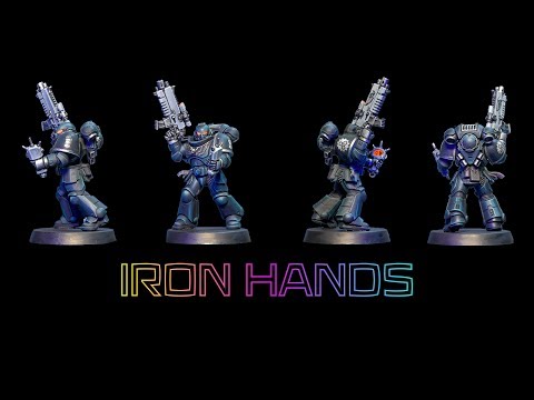 Iron Hands Space Marine Primaris Painting Tutorial