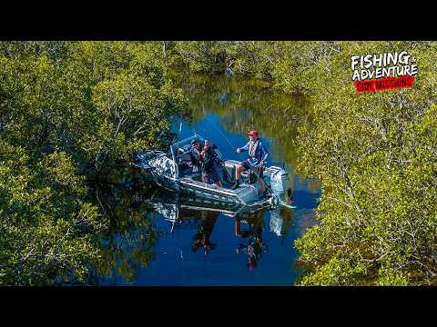 Catching Huge Snapper In A Secret Harbour Creek
