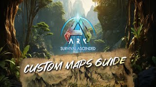 How to Install Custom Ark Survival Ascended Maps! #Nitrado #guide