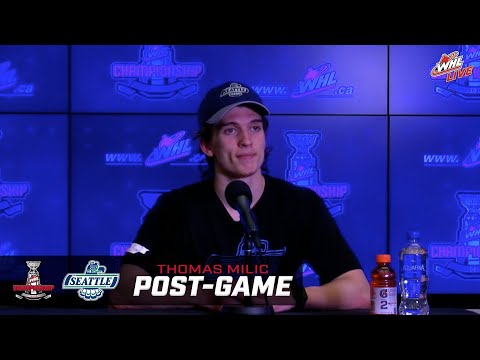 2022 WHL Championship Post-Game - Thomas Milic