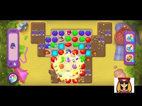 Gardenscapes level 7707