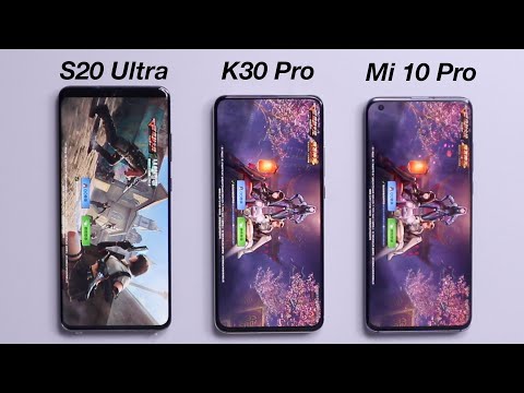Redmi K30 Pro - SPEED TEST vs Mi 10 Pro / S20U