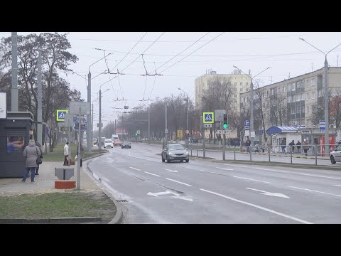 В Гомеле зарегистрированы короткие замыкания на контактной троллейбусной сети видео