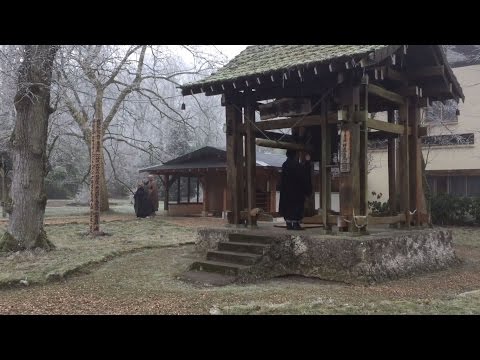 Zen Temple La Gendronnière, winter zen retreat 2016/2017