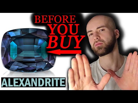 Before you buy Alexandrite gemstones / the gem expert