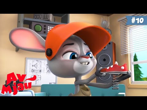 Av Mjau 🐶 Trkanje 🐱 Crtani filmovi na srpskom