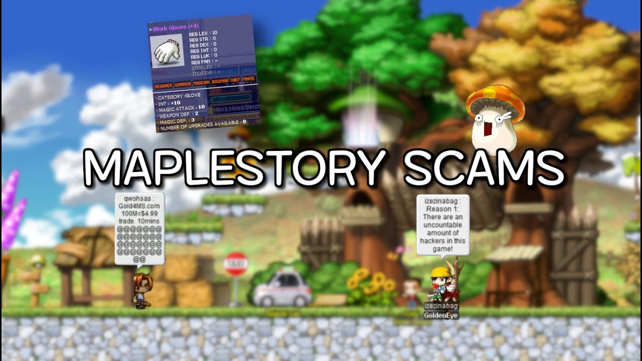 The Scams Within Maplestory