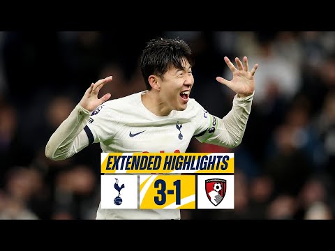 Resumen de Tottenham Hotspur vs AFC Bournemouth Jornada 20