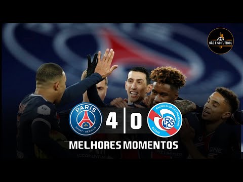PSG 4 X O STRAUSBOURG | MELHORES MOMENTOS HD | 23 12 2020