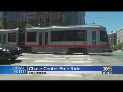 Warriors, San Francisco Offer Free Muni Rides To Chase Center Events