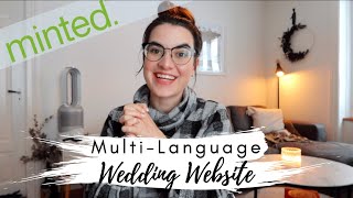 Making a Multi-Language Wedding Website using Minted