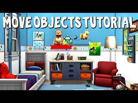 Part of a video titled How To Build In The Sims 4 || Move Objects Tutorial - YouTube