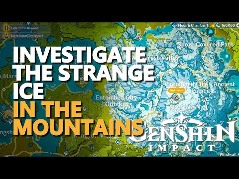 Investigate the strange Ice Genshin Impact