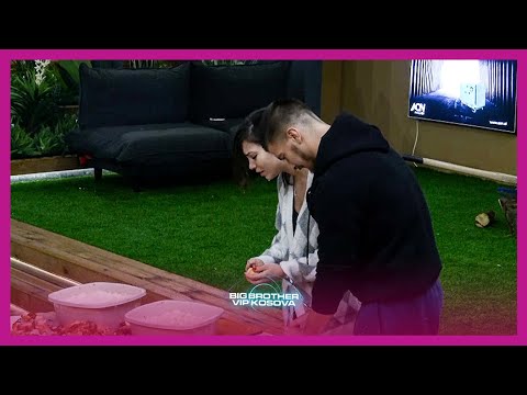Mbresa këndon këngën "Miqt e mi" teksa përfundojnë sfidën nga Vëllai i Madh - Big Brother VIP Kosova