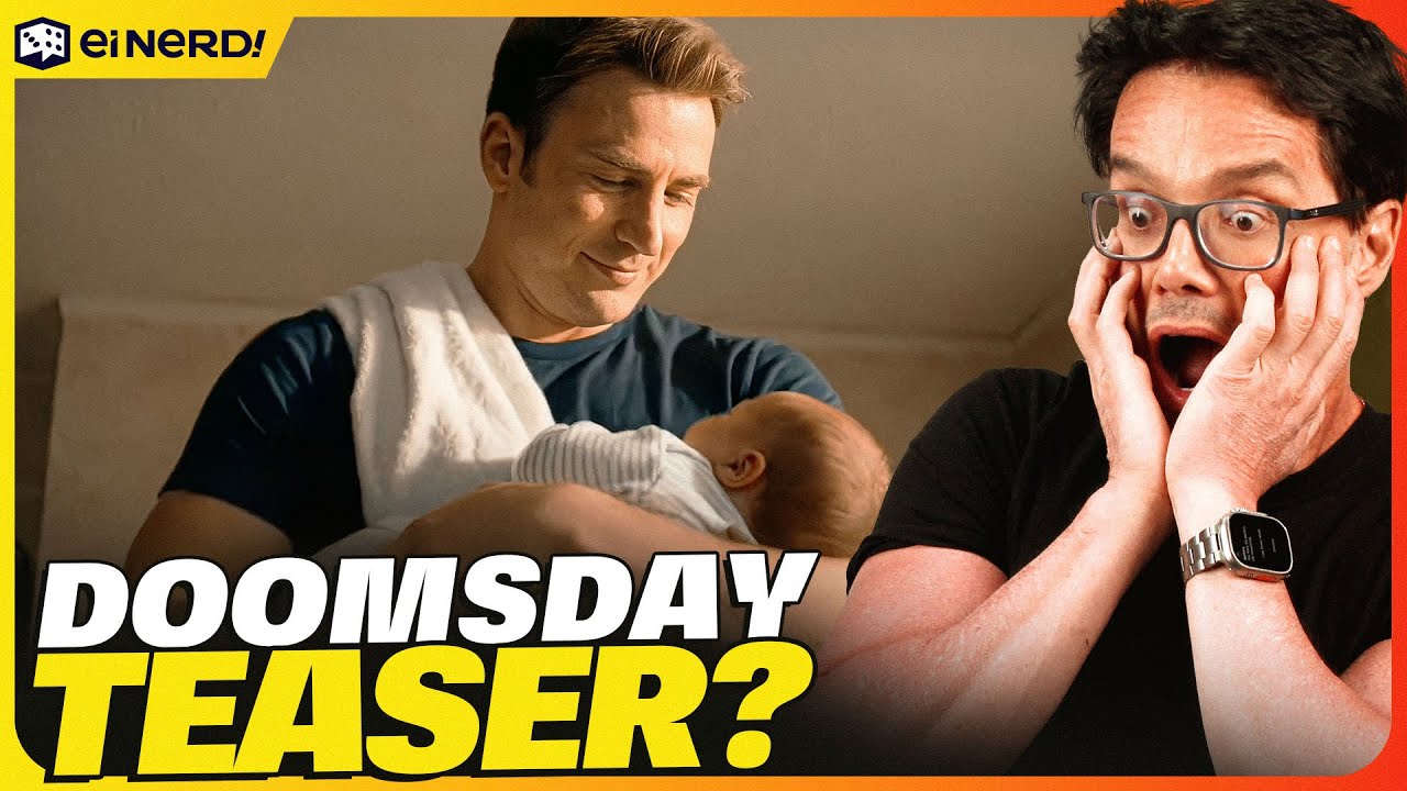 VAZOU! STEVE ROGERS COM FILHO NO TEASER DE VINGADORES DOOMSDAY 