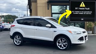 “911 Assist Fault” warning in Ford vehicles